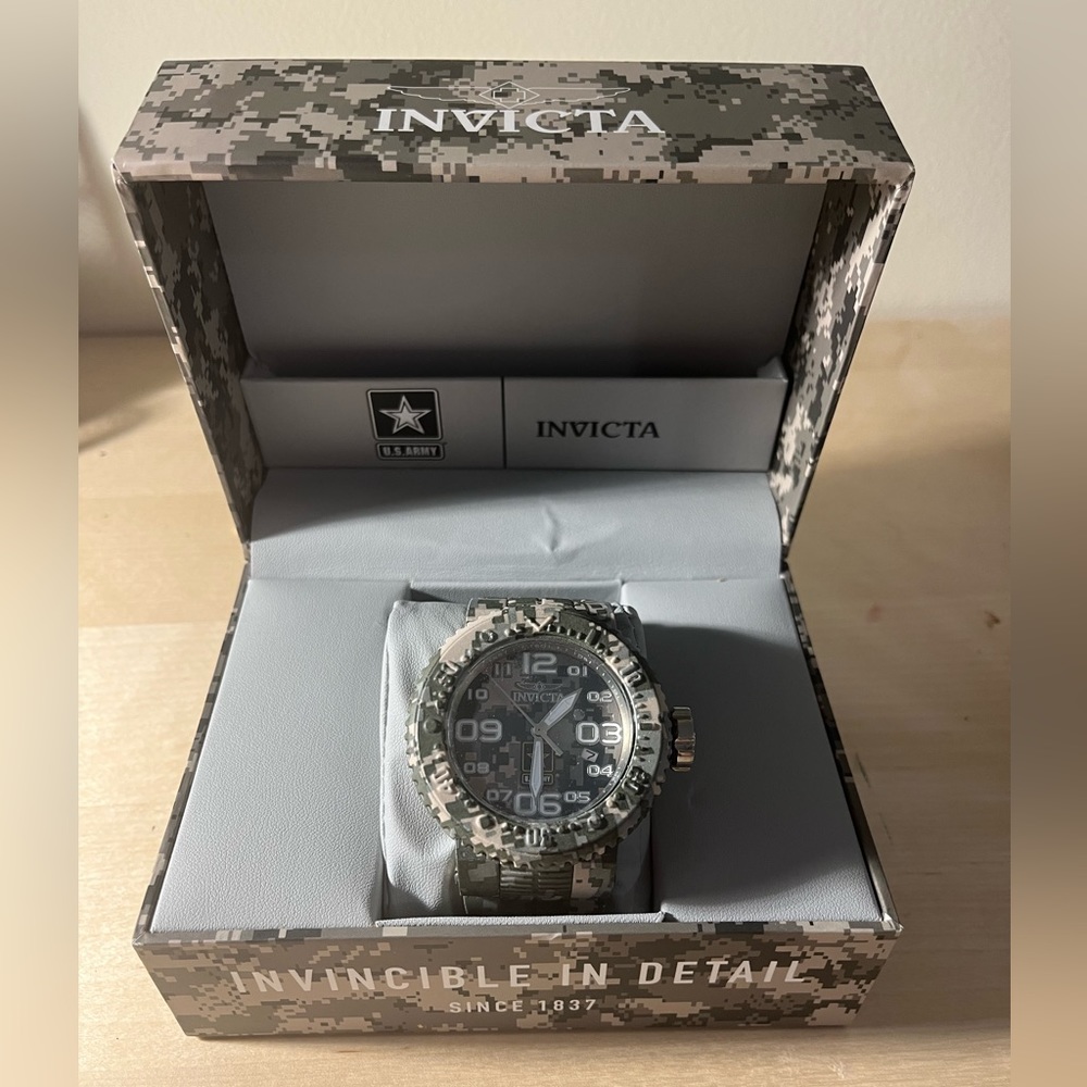 Invicta US Navy Automatic Camouflage Watch